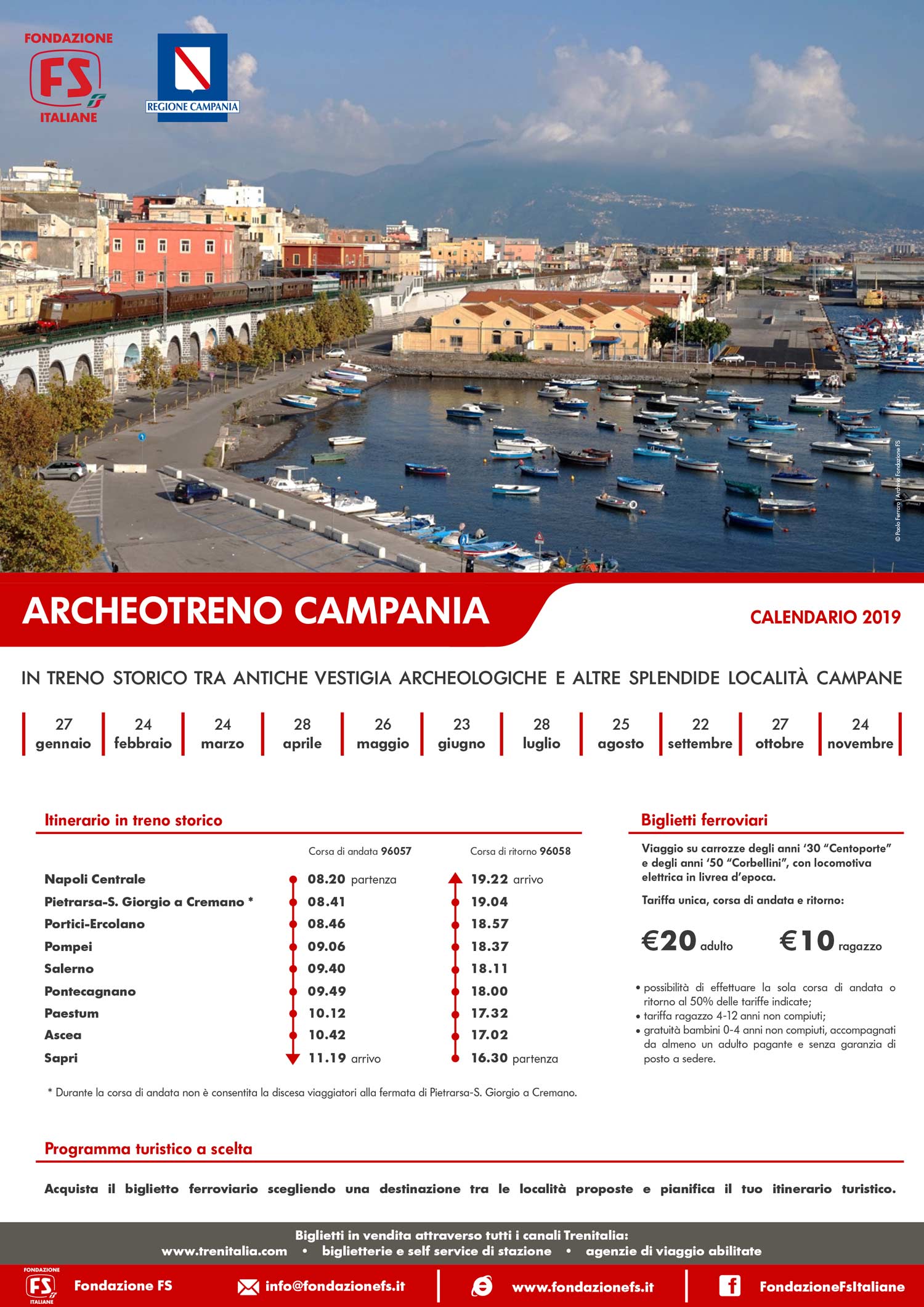 Archeotreno Campania - 28 Aprile 2019